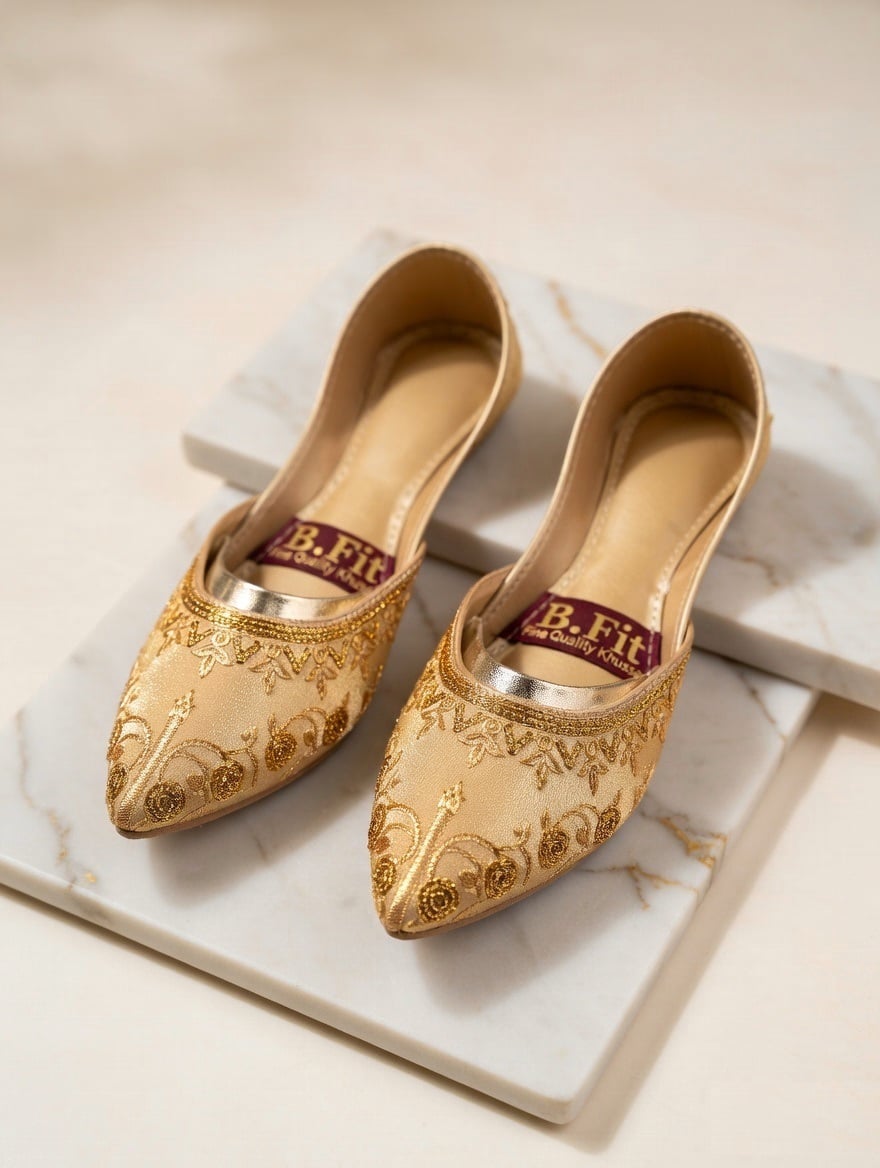 Trendy Handmade Khussa - Handmade Khussas for Girls