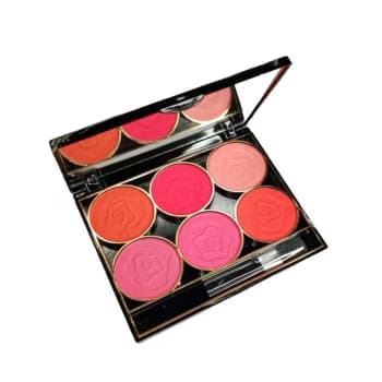 6-Color Makeup Blusher Kit – Premium Blusher Palette with Blendable Cheek Colors for Natural Glow, Party & Daily Makeup in Pakistan