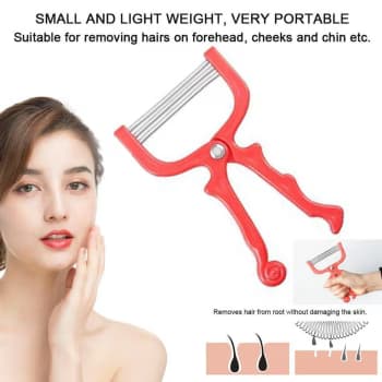 Premium Hair Removal Epilator – Electric Cordless Facial & Body Hair Remover for Women & Men, Gentle Skin-Friendly Epilation Device with LED Light for Legs, Arms, Bikini & Face