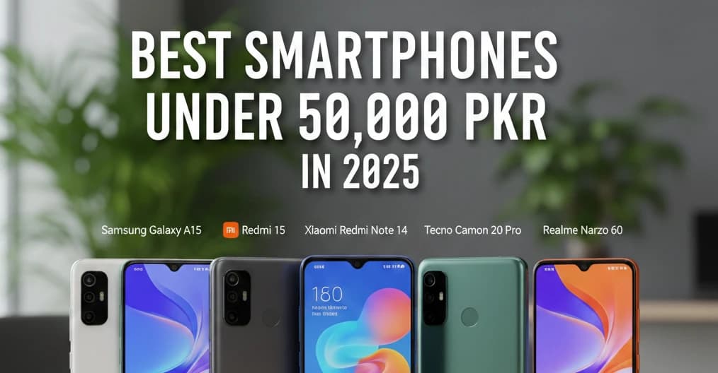 Best Smartphones Under 50,000 PKR in 2026
