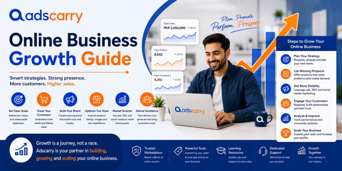 Online Business Growth Guide: How to Scale Your eCommerce Business Successfully