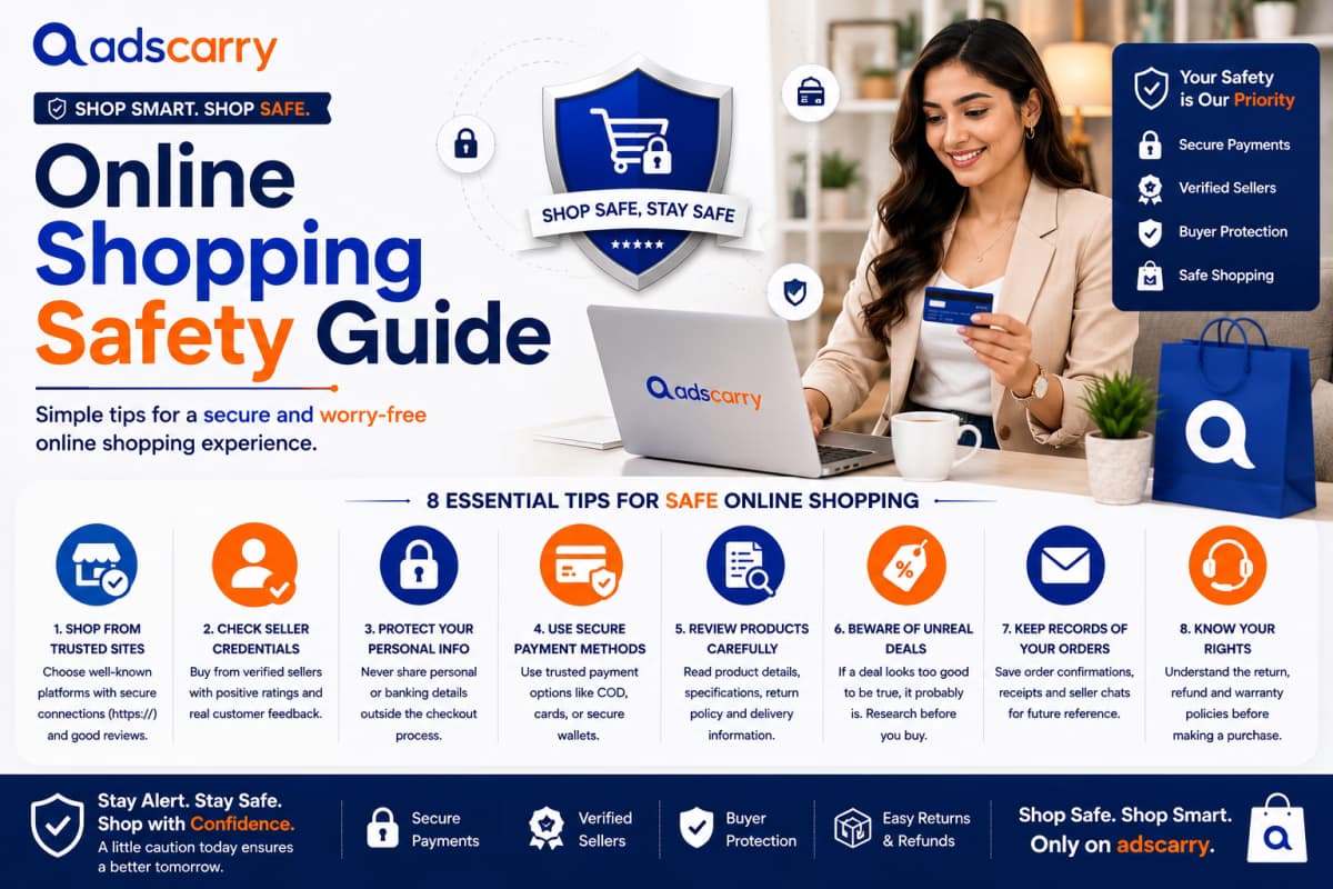 Online Shopping Safety Guide: How to Shop Securely and Avoid Online Scams