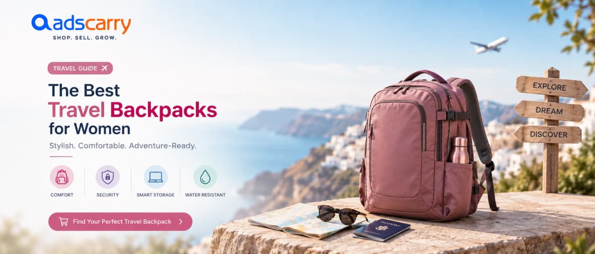 The Best Travel Backpacks for Women in the USA (2026): Stylish, Comfortable & Adventure-Ready