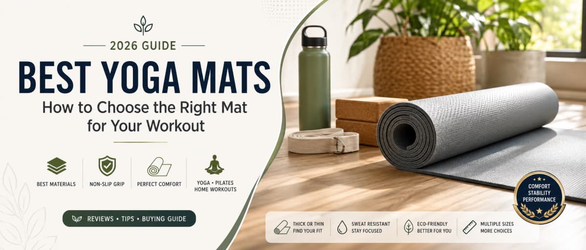 Best Yoga Mats 2026: How to Choose the Right Yoga Mat for Your Workout