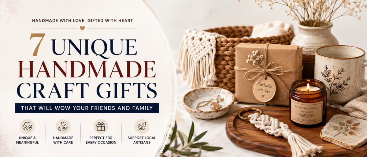 7 Unique Handmade Craft Gifts That Will Wow Your Friends and Family
